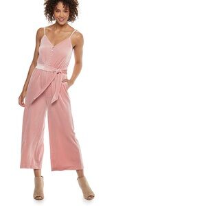 POPSUGAR Blush Pink Jumpsuit